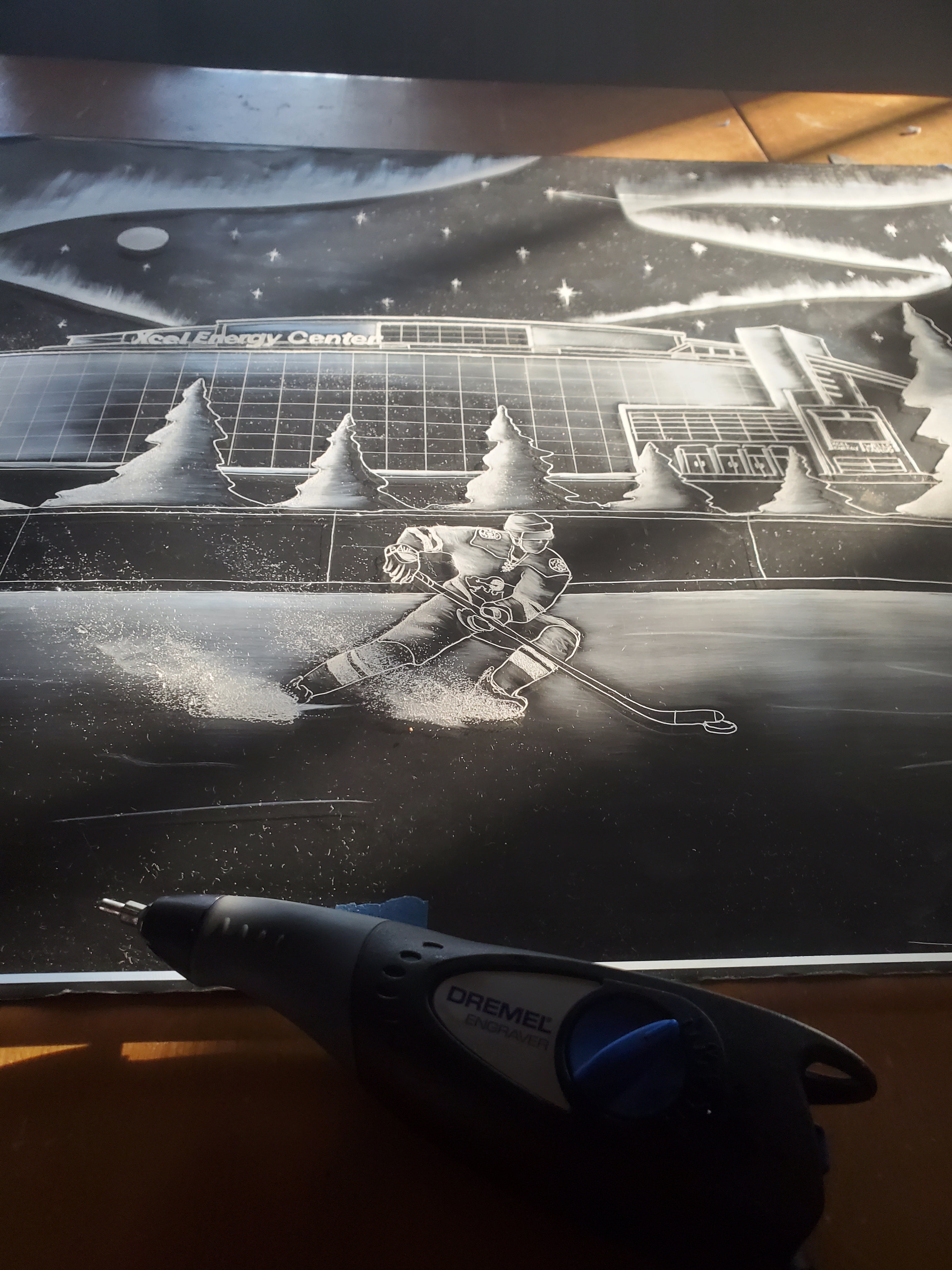 WILD Night (framed design)