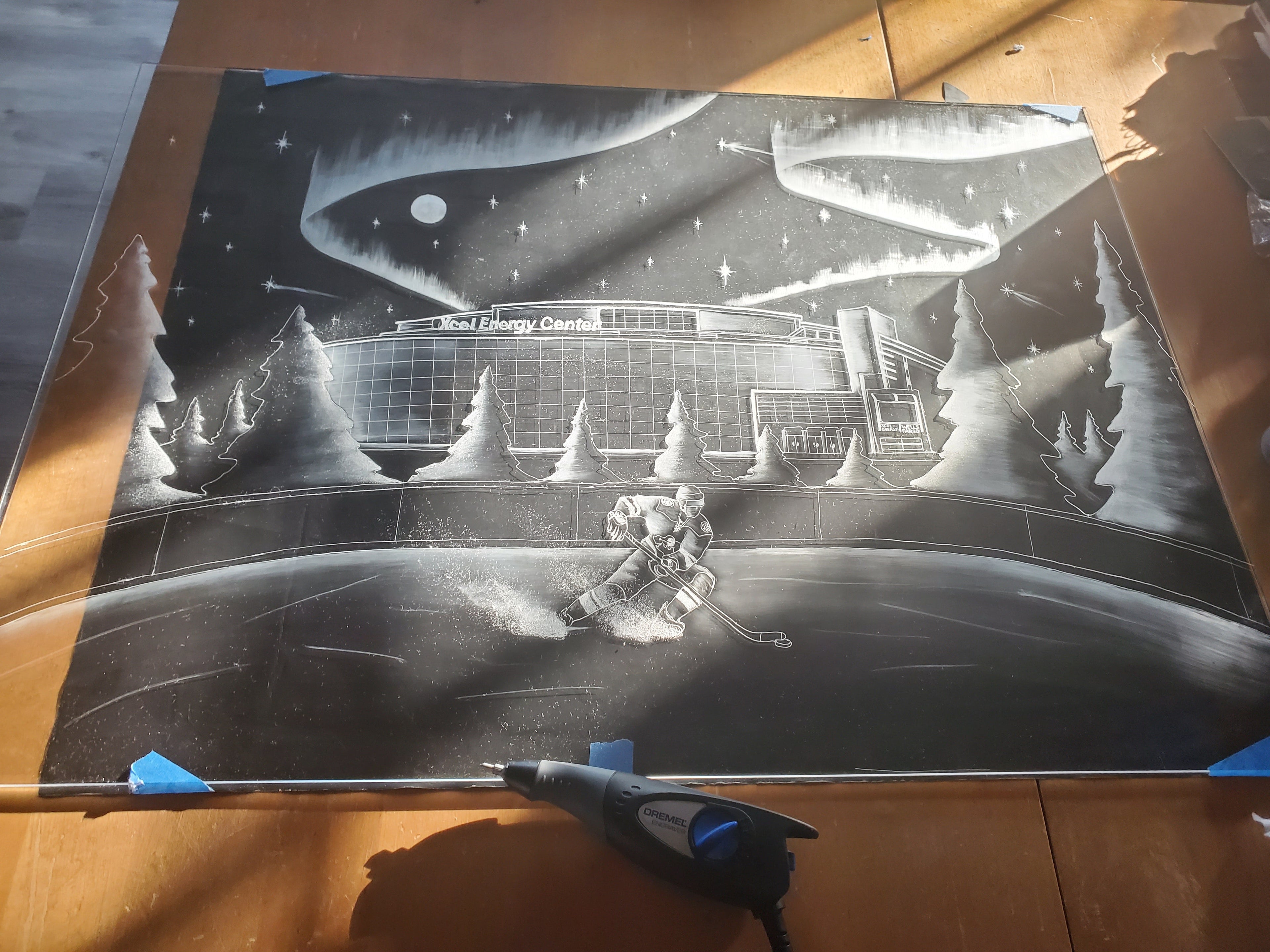 WILD Night (framed design)