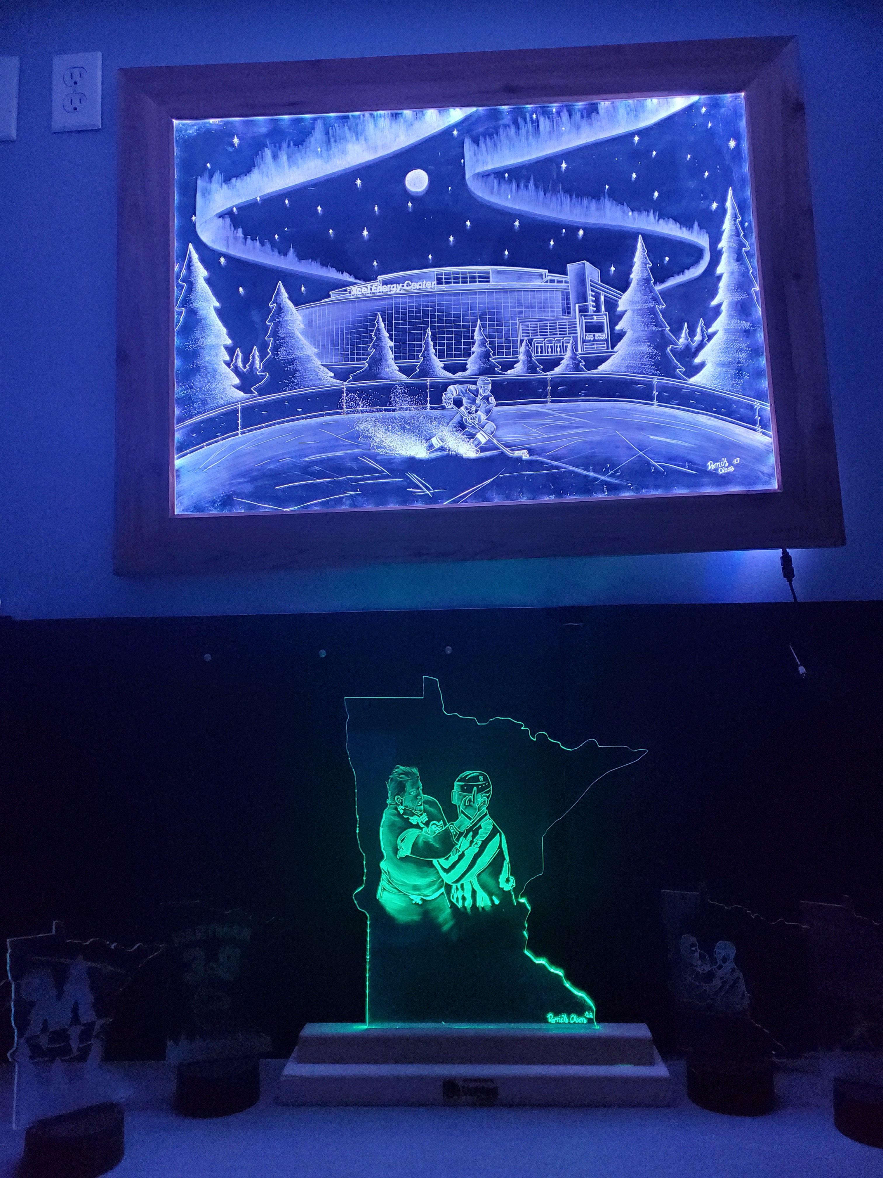 WILD Night (framed design)