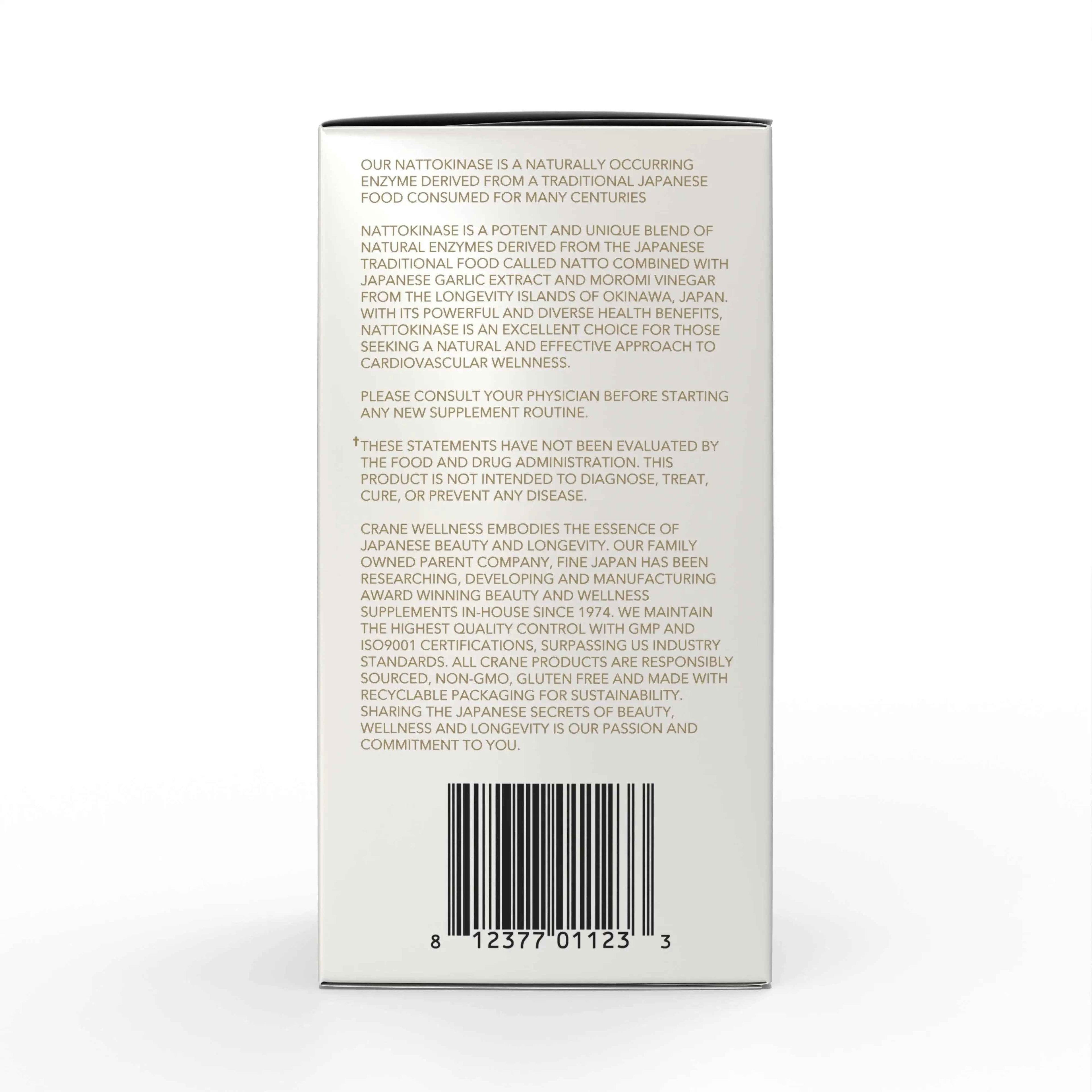 Nattokinase Blend 6,000 FU Cardiovascular Support Capsules